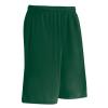 CHAMPRO Unisex-Youth Clutch Basketball Shorts, Forest Green, Large view 1