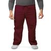 Adar Durable Unisex Scrubs Set - Classic V-Neck Scrub Top & Drawstring Scrub Pants For Men & Women - 701 - Burgundy - XS view 4