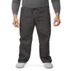 Adar Durable Unisex Scrubs Set - Classic V-Neck Scrub Top & Drawstring Scrub Pants For Men & Women - 701 - Pewter - XL view 4
