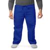 Adar Durable Unisex Scrubs Set - Classic V-Neck Scrub Top & Drawstring Scrub Pants For Men & Women - 701 - Royal Blue - 4X view 4
