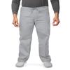 Adar Durable Unisex Scrubs Set - Classic V-Neck Scrub Top & Drawstring Scrub Pants For Men & Women - 701 - Silver Gray - 2X view 4