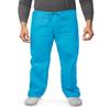 Adar Durable Unisex Scrubs Set - Classic V-Neck Scrub Top & Drawstring Scrub Pants For Men & Women - 701 - Turquoise - M view 4