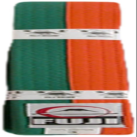 Fuji Sports Belt, Orange/Green, 5