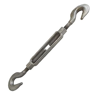 5/8 x 12" Turnbuckle Hook Hook Galvanized Steel 2250 LBS Marine Boat Shade Sail