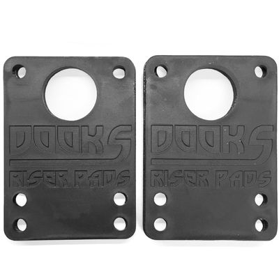 Dooks 1/2" Risers Single Set Skateboarding Risers Pads