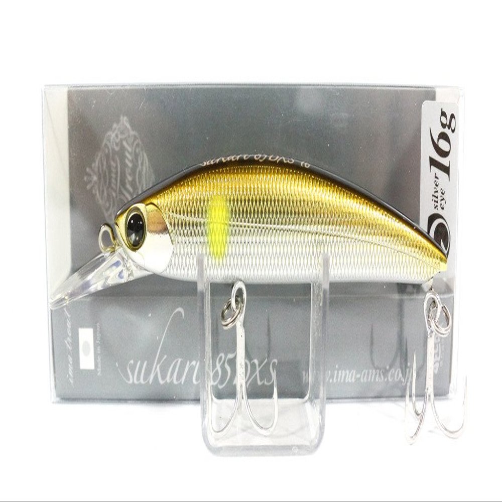 AMS Design (ima) #S8516-009 229085 Minnow Skari DXS, 3.3 inches (85 mm), 0.6 oz (16 g), Ayu