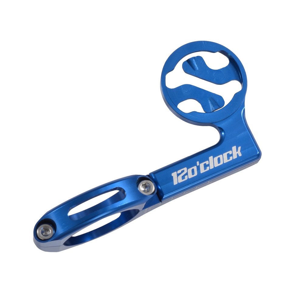 12o'clock Garmin Holder, Blue, Slide Adjustable Stay, Diameter 1.2 inches (31.8 mm)