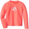Kanu Surf Girl's Keri UPF 50+ Long Sleeve Rashguard, Coral, 2T view 1