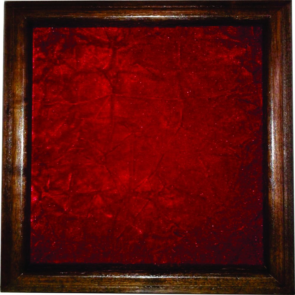 All American Gifts Single or Double Medal Awards Display Case (Red Velvet)