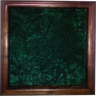 All American Gifts Single or Double Medal Awards Display Case (Green Velvet)