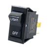 Montague 23129-0 Black Rocker Switch Fits 7/8 X 1-1/2 Hole Dpst For Montague Oven 115Aei 421310 view 1