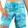 Kanu Surf Women's UPF 50+ Active Swim Board Short (Reg & Plus Sizes), Oceanside Aqua/Blue, 0 view 1