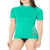 Kanu Surf Women's UPF 50+ Short Sleeved Active Rashguard & Workout Top, Marina Lagoon, Medium view 1