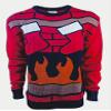 Forum Novelties Adult Ugly Christmas Eve Sweater, Multi, Medium view 2