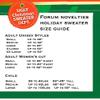 Forum Novelties Adult Extra Large Ugly Christmas Eve Sweater, Multi, X-Large view 4