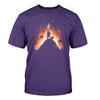 Jinx Men's Steve The Miner Mens Premium T-Shirt,Purple,Small view 3