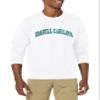 Coastal Carolina Chanticleers 50/50 Blended 8-Ounce Vintage Arch Crewneck Sweatshirt, Small, White view 1