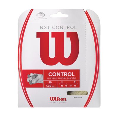 Wilson NXT Control 16 Tennis String - Set, White