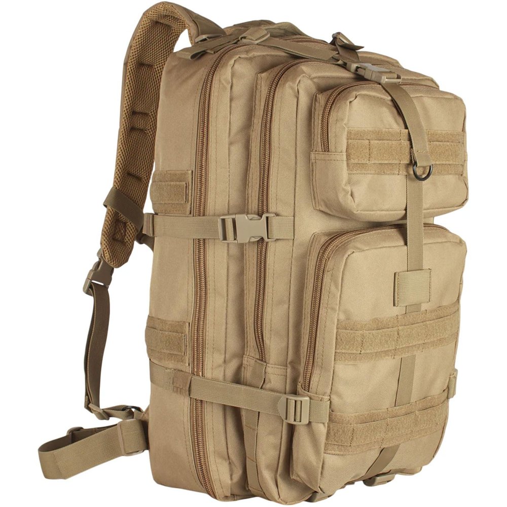 FOX OUTDOOR PRODUCTS Stryker Transport Pack | 48L MOLLE Tactical Backpack with Organizer Pockets, Gear Straps & Hydration Sleeve