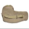 World War Supply US WW2 M1 Carbine Fleece Lined Carry Case Khaki Color Marked JT&L 1942 view 2