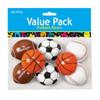 Plastic Pullback Sports Balls