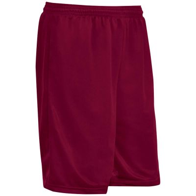 Champro Boss 7" Inseam Polyester Short, Adult X-Large, Cardinal