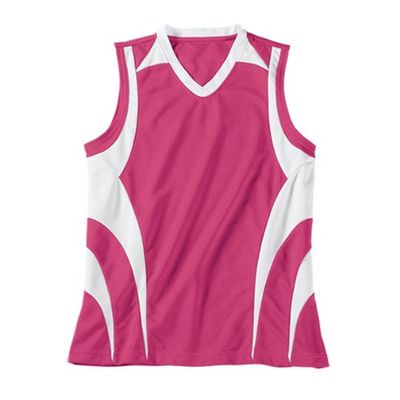 Challenger Teamwear Montana Jersey S Hot Pink-White