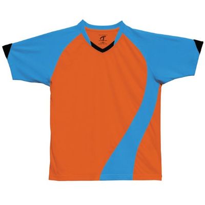 Challenger Teamwear Navajo Jersey L Orange-Neon Blue