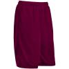 Champro Boss 9" Inseam Polyester Short, Adult X-Small, Cardinal view 1