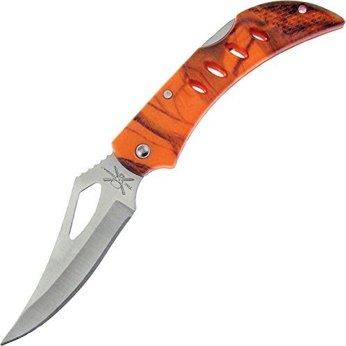 Frost Cutlery FTA007OC-BRK Tactical Lockback Orange Camo