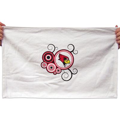 VictoryStore Towels - Illinois State University Rally Towel, Swirl Design, Set of 3