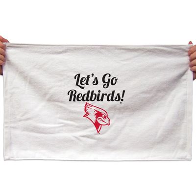 VictoryStore Towels - Illinois State University Rally Towel, Let's Go Redbirds!, Set of 3