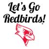 VictoryStore Towels - Illinois State University Rally Towel, Let's Go Redbirds!, Set of 3 view 2