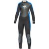 BARE Manta Kid's Wetsuit, 3/2mm Thickness, Full Length. Durable, Comfortable fit - Blue 14 view 1