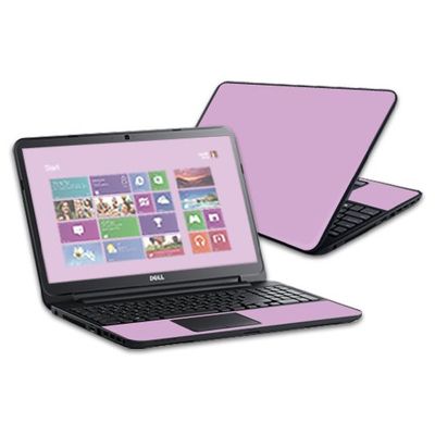MightySkins Skin Compatible with Dell Inspiron 15 i15RV Laptop 15.6" (Released 2013) wrap Sticker Skins Solid Purple