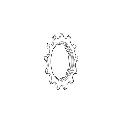 Shimano 13t Gear (Rim with Gear) 12 25T for