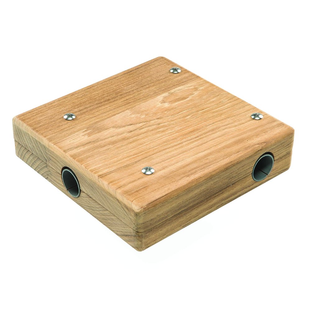 Whitecap Teak Whitecap Industries 60326 Teak Outboard Mounting Bracket - 6-7/8" x 6-5/8" x 1-1/2"
