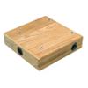 Whitecap Teak Whitecap Industries 60326 Teak Outboard Mounting Bracket - 6-7/8" x 6-5/8" x 1-1/2" view 1
