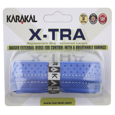 Karakal X-TRA Replacement Grip - Blue - Tennis - Squash - Badminton