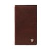 ARIAT Mens Oil Tan Performance Work Rodeo Wallet with Dark Copper Leather, Brand Concho, ID and Card Slots view 1