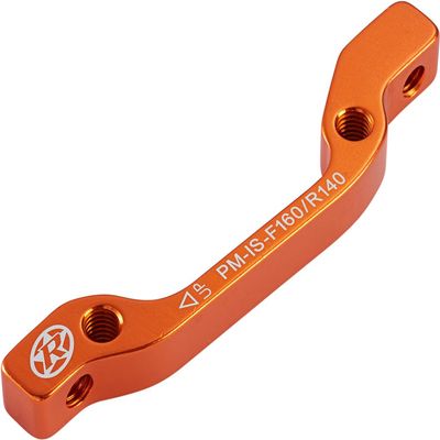 reverse Disc Brake Adapter, is-PM 160 Front/140 Rear, Orange - 02070