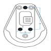 92258- Classic LINE 57 mm- Single Foot Block with Aluminum SHEAVE-Long Lasting Characteristics. Sailboat Block view 3
