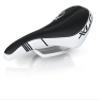 XLC Unisex's SA-S07 MTB/ATB Sport Saddle, Black/White, One Size view 1