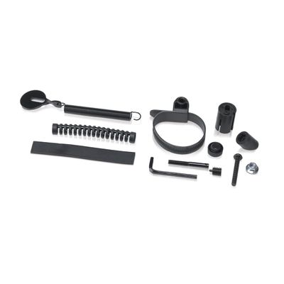 XLC Unisex Adult KS-X03 Steering Damper, Black, Diameter 38 mm - 62 mm