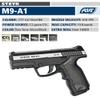 ASG Steyr M9-A1 .177 Caliber Steel BB Gun Non-Blowback Air Pistol, Silver/Black view 2
