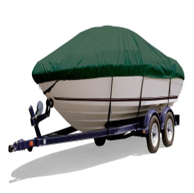 Survivor Marine Products Pontoon Boat Cover, Hunter Green, 20-Feet - 21-Feet Length Overall x 102-Inch Beam Width