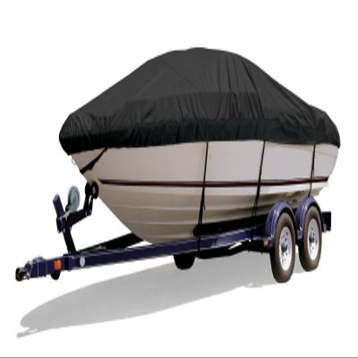 Survivor Marine Products Boat Cover for Daycruiser, Inboard / Outboard Engine, Black, 20-Feet 5-Inch - 21-Feet 4-Inch Length Overall x 98-Inch Beam Width