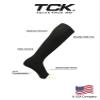 TCK Prosport Performance Tube Socks (Black, Small) view 3