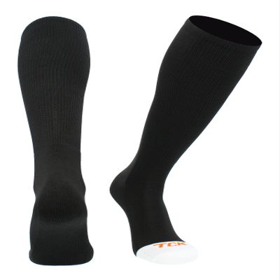 TCK Prosport Performance Tube Socks (Black, Large)