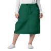 Adar Universal Scrub Skirts for Women - Mid-Calf Drawstring Scrub Skirt - 707 - Hunter Green - 8 view 1